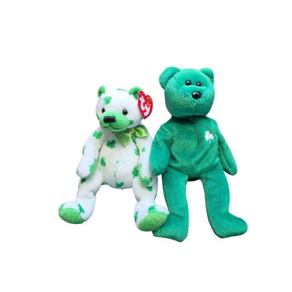 St. Patrick's Day Ty Beanie Babies Irish Plush - Picture 7 of 8